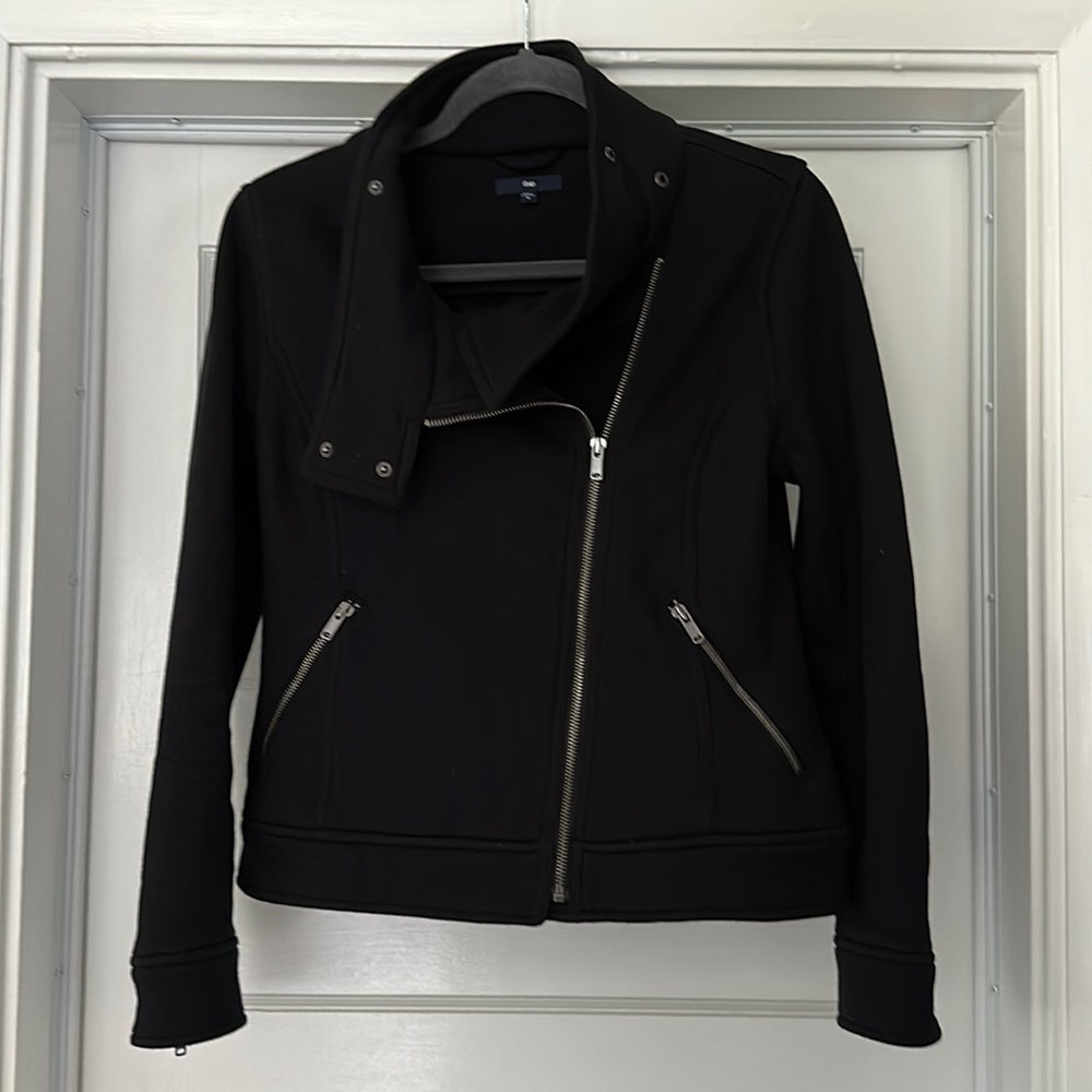 BLACK MOTTO JACKET